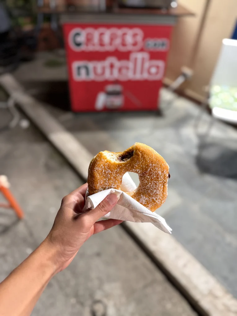 Dettaglio delle creme al banco di BoomBolon